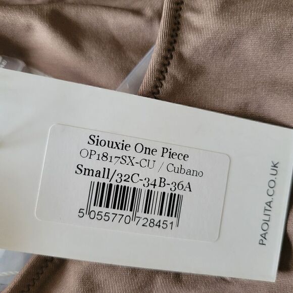 NWT🏷️PAOLITA SIOUXSIE RARE one piece Lace-Up Swimsuit Size Small - Picture 6 of 10